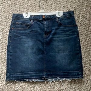 Articles of society jean skirt